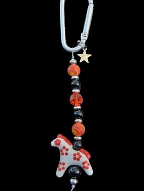 Bohemian Trinkets An Orange Horse Of Course